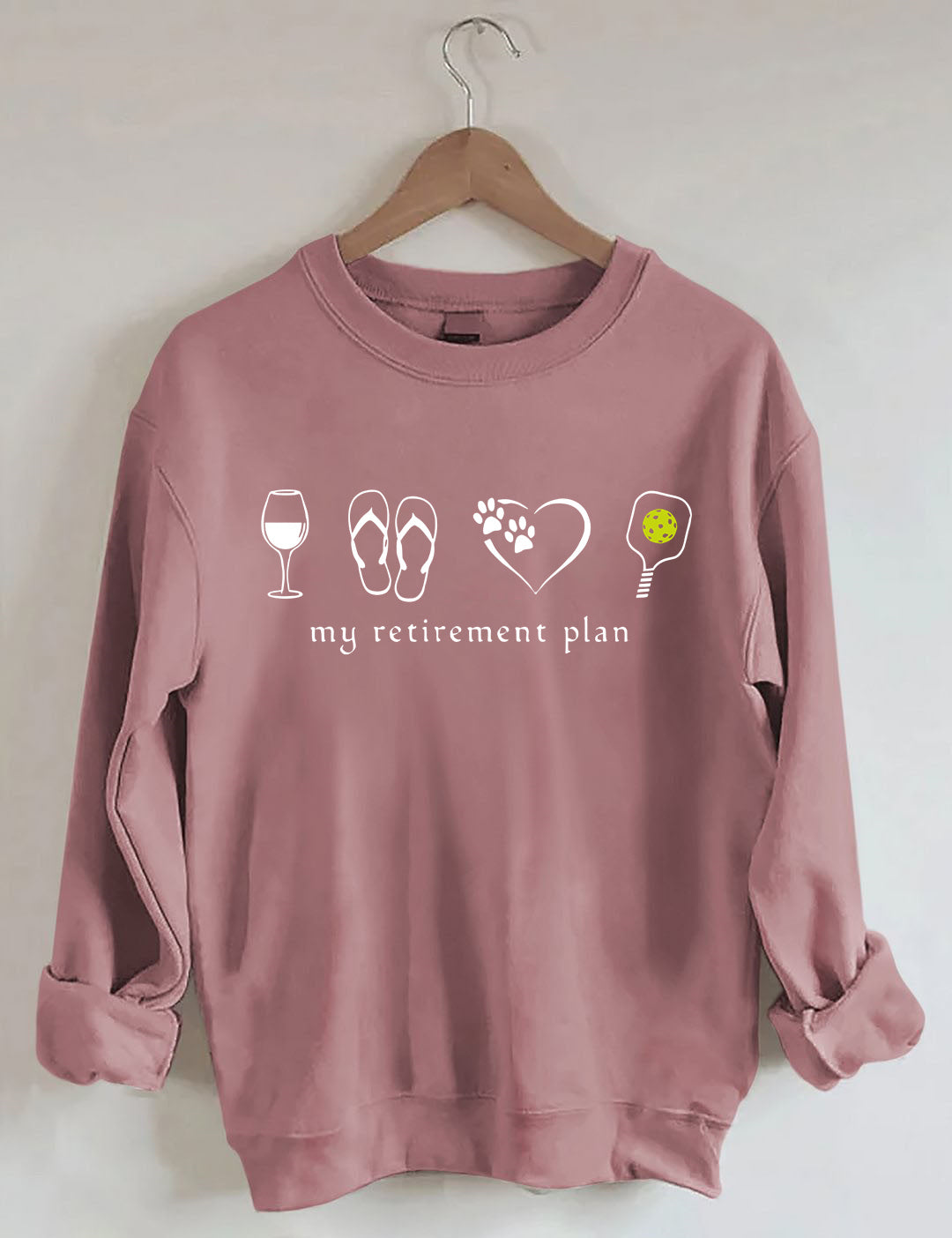 My Retirement Schedule. Funny Pickleball Retirement Sweatshirt