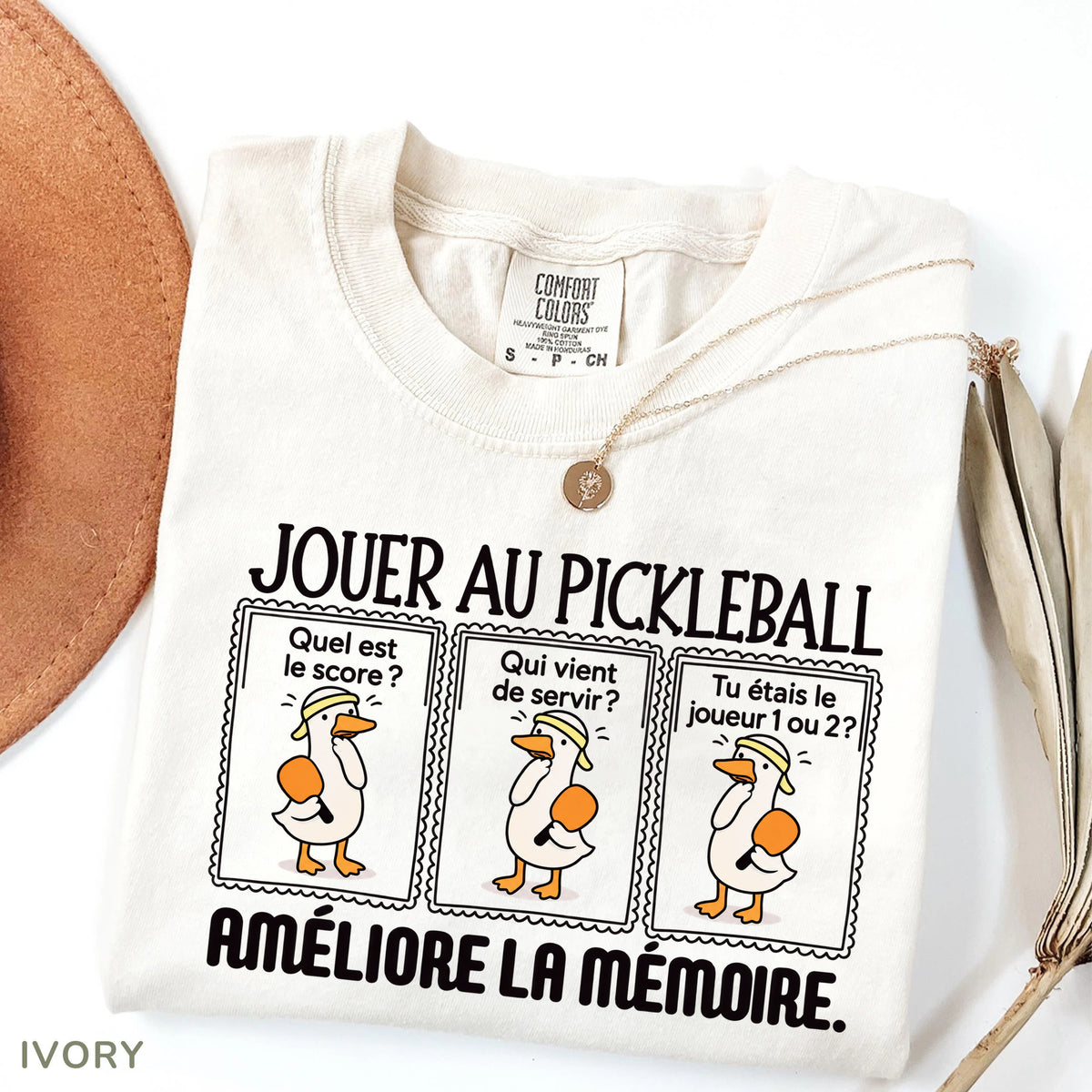 JOUER AU PICKLEBALL AMÉLIORE LA MÉMOIRE. T-shirt