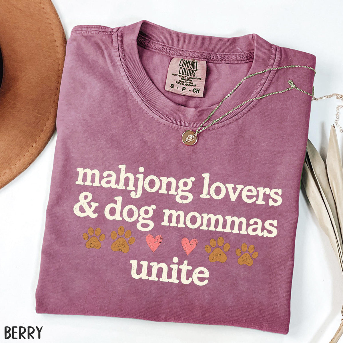 Mahjong Lovers & Dog Mommas Unite T-Shirt