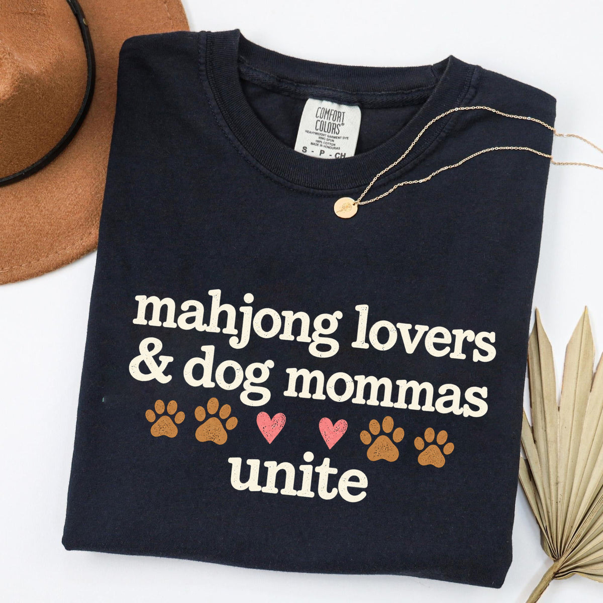 Mahjong Lovers & Dog Mommas Unite T-Shirt