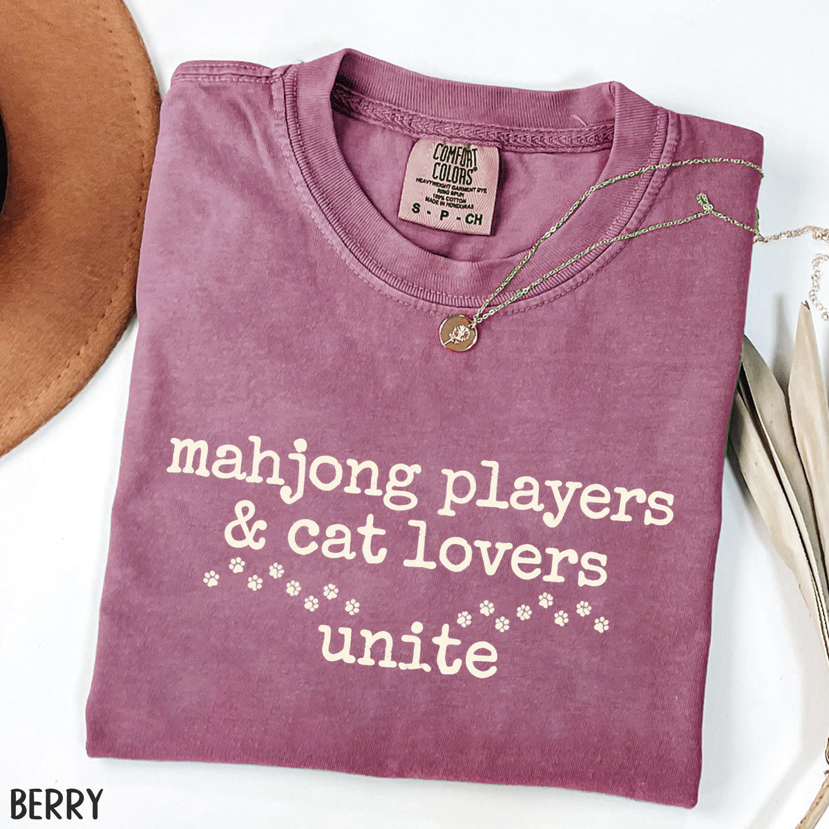 Mahjong Players & Cat Lovers Unite T-Shirt