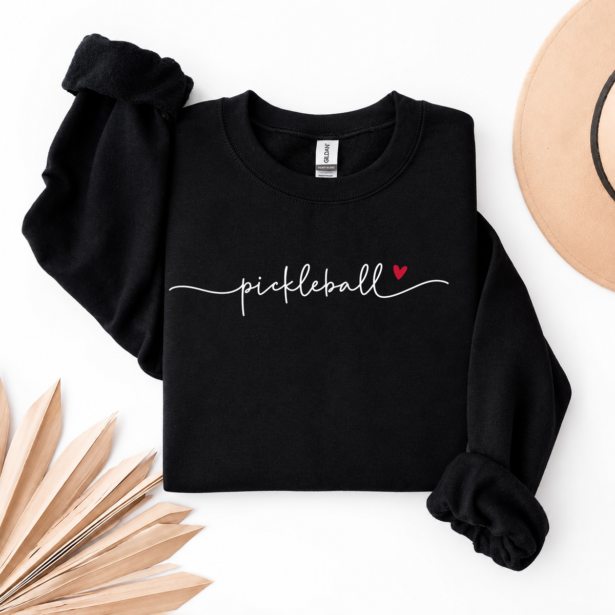 Cute Minimalistic pickleball Sweatshirt