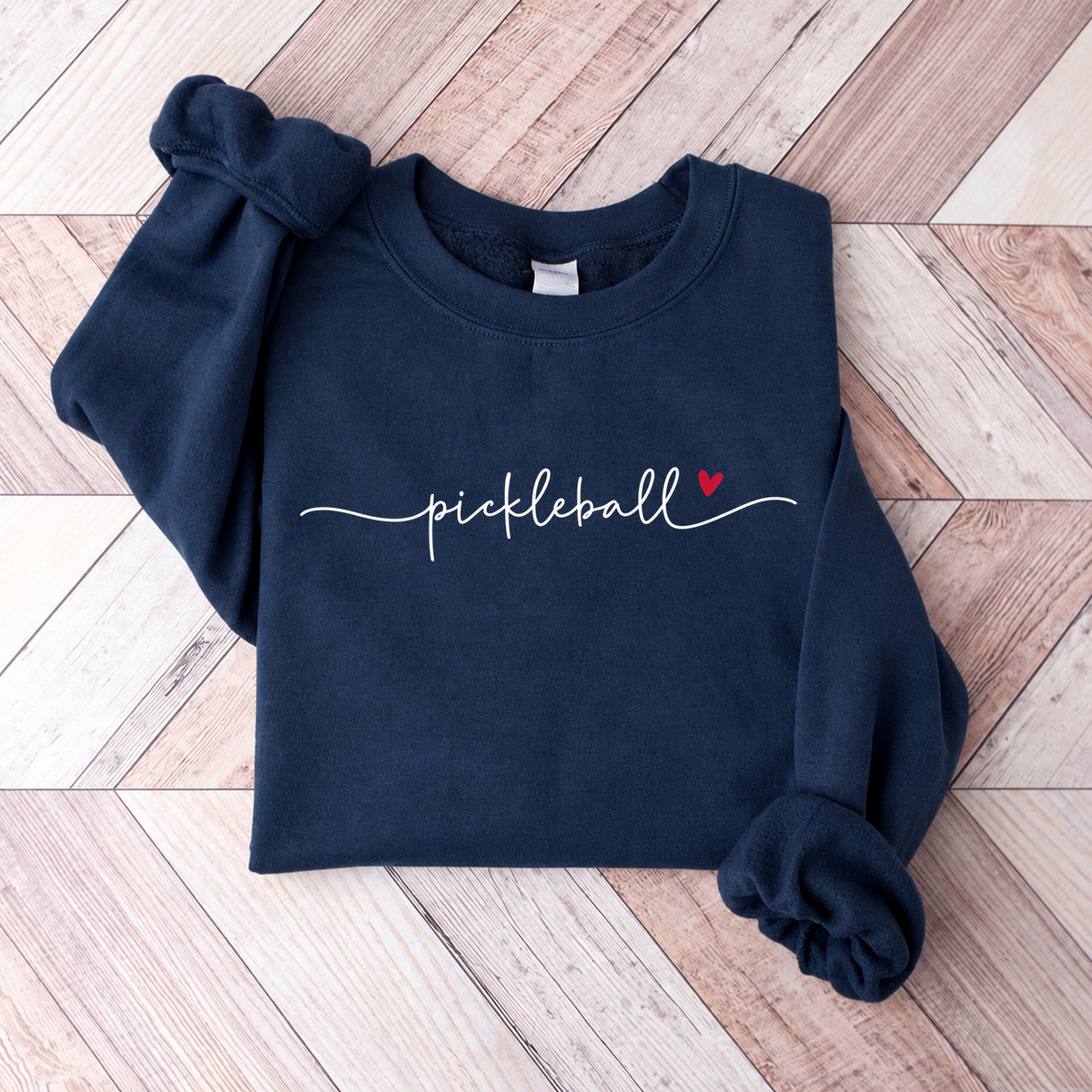 Cute Minimalistic pickleball Sweatshirt