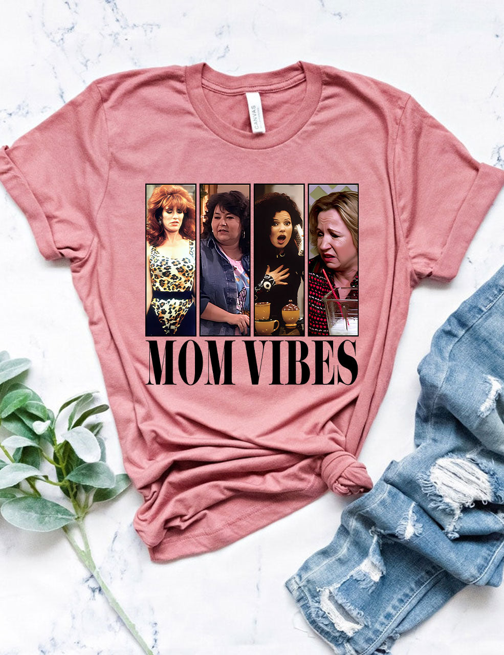 Retro 90's Mom Vibes T-shirt