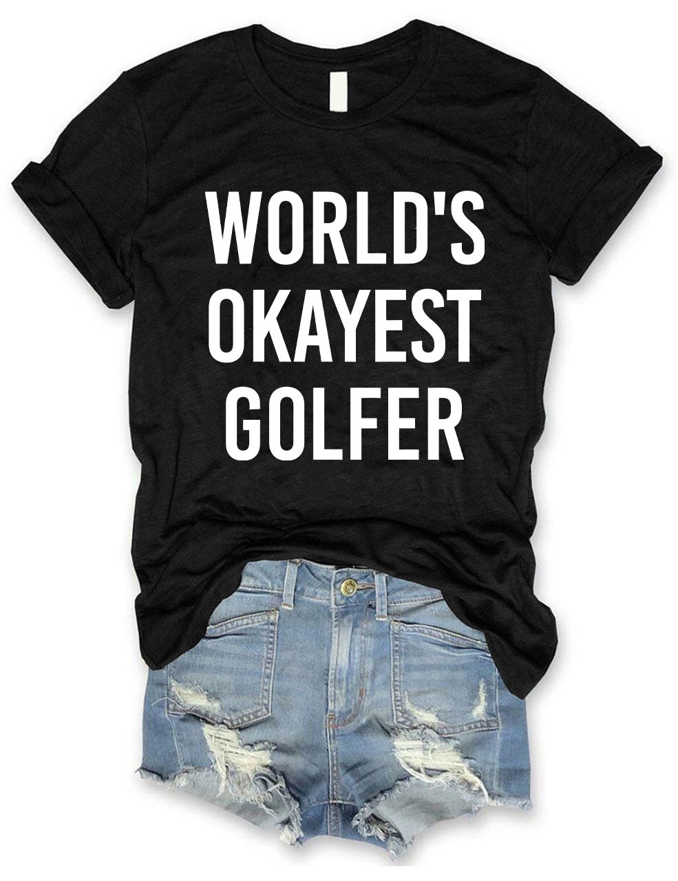 World's Okayest Golfer T-shirt