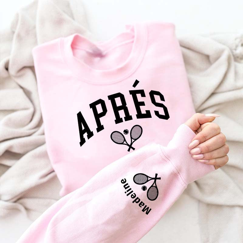 Custom Name Tennis Sweatshirt