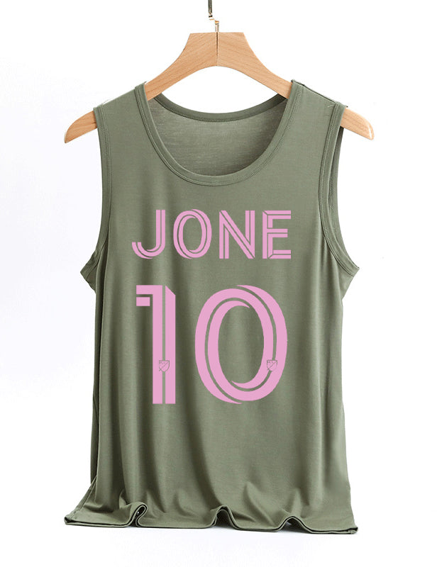 Soccer Custom Name and Number Tank Top