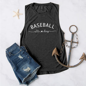 Baseball All Day Tank Top