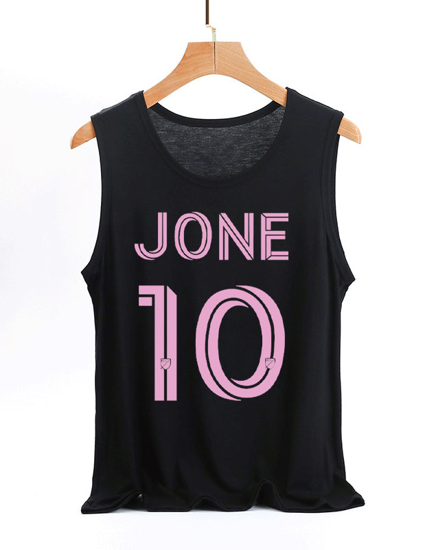 Soccer Custom Name and Number Tank Top