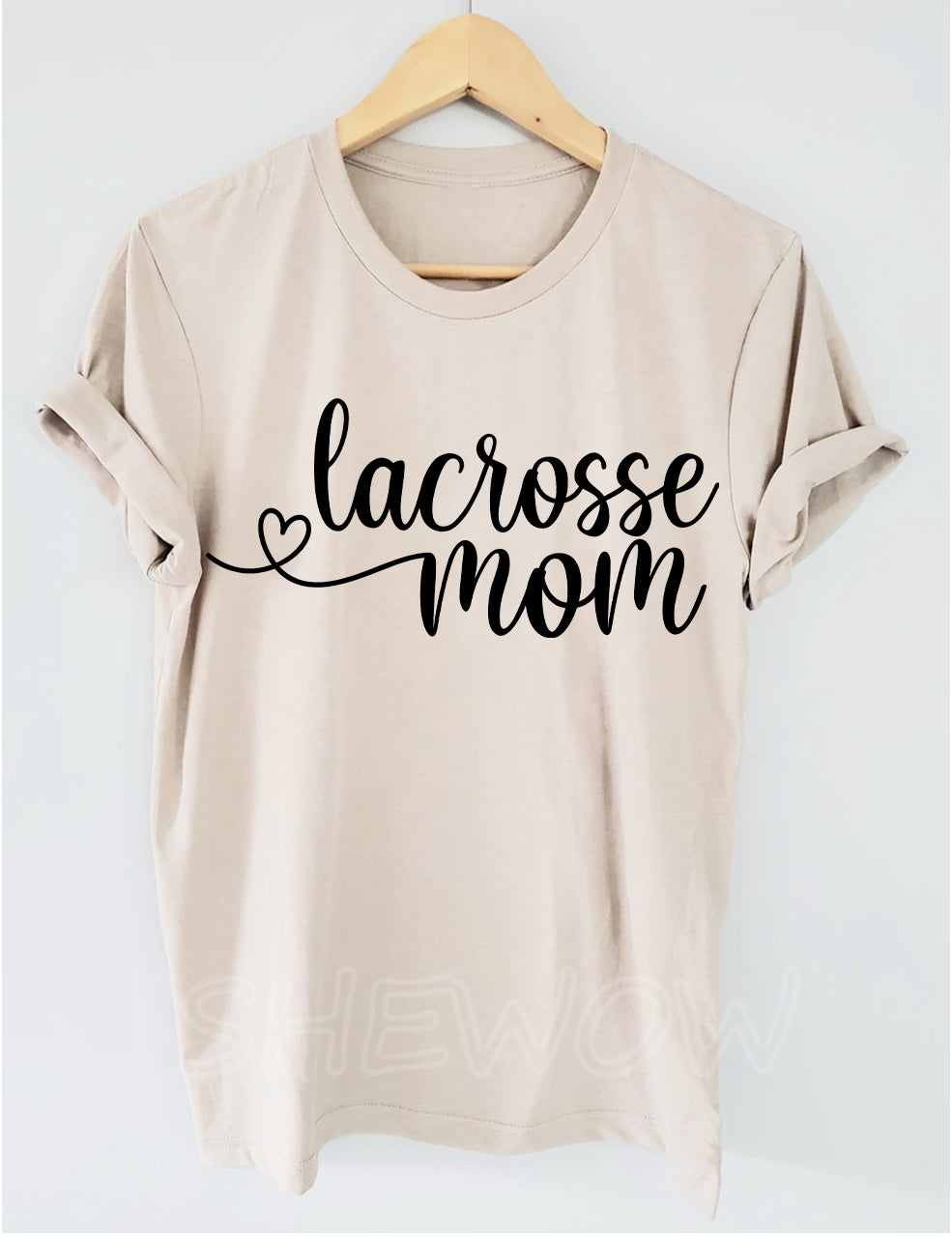 Lacrosse mom T-shirt