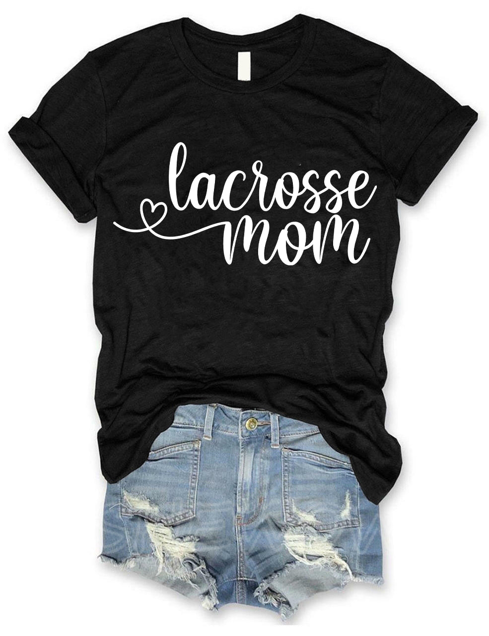 Lacrosse mom T-shirt