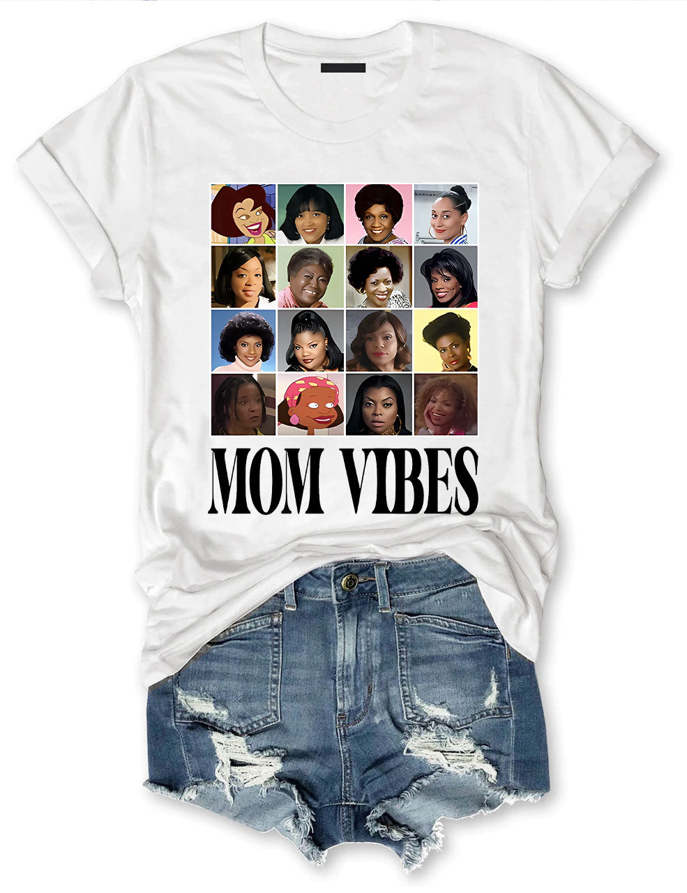 Retro 90's Mom Vibes T-shirt