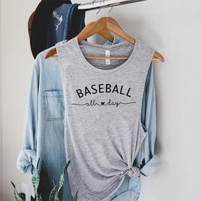 Baseball All Day Tank Top