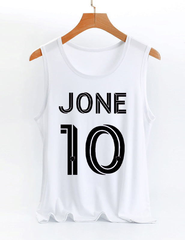 Soccer Custom Name and Number Tank Top