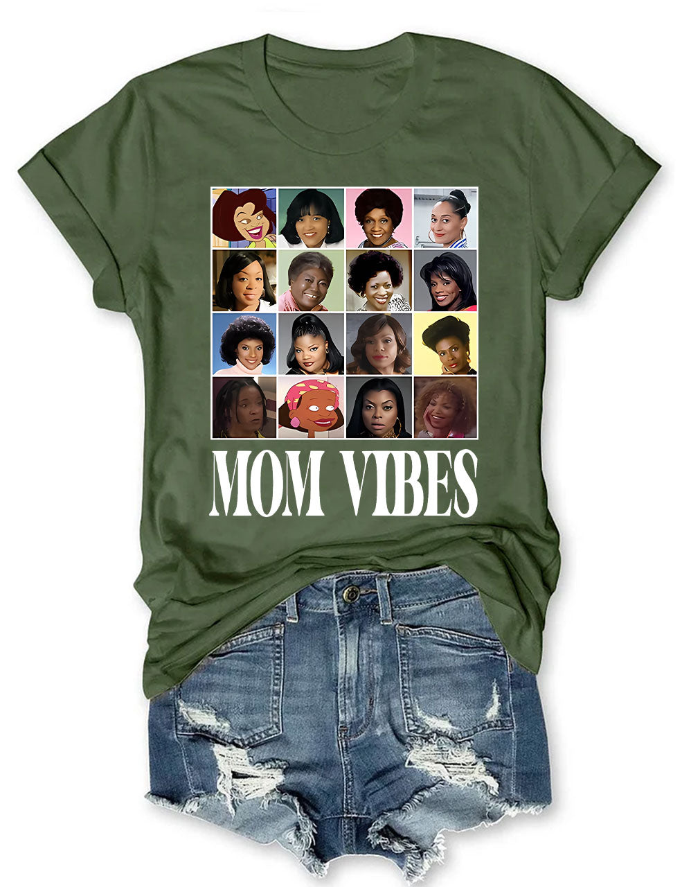Retro 90's Mom Vibes T-shirt