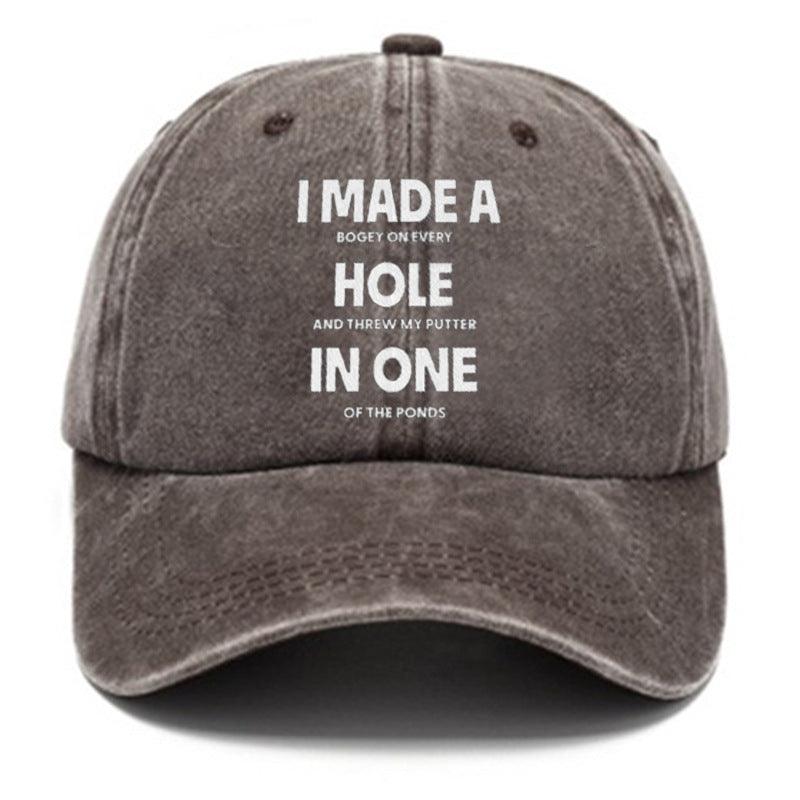 Putt It Behind You: The Golf Hat for Letting Go of Mistakes