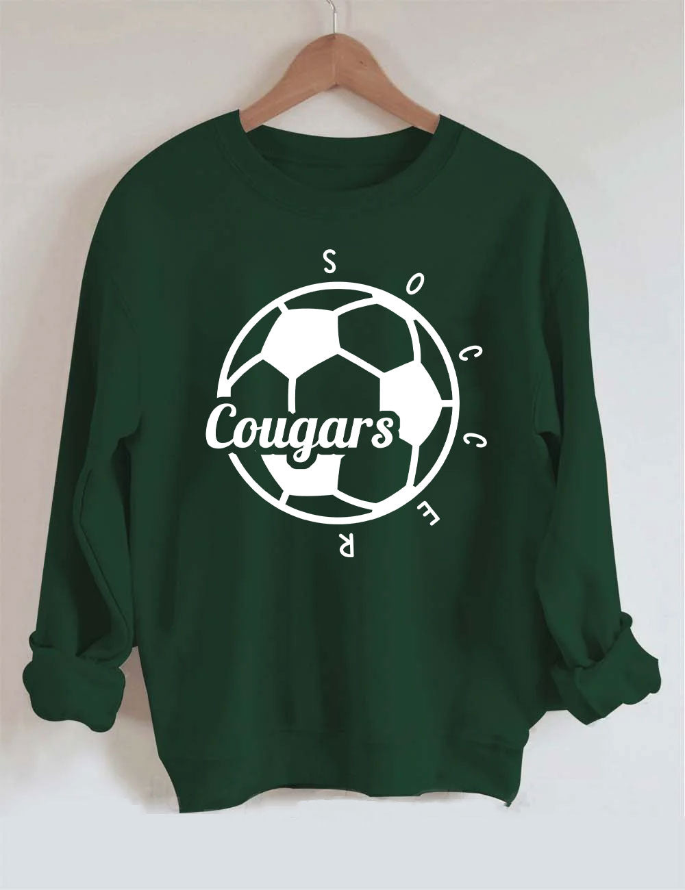 Custom  Name Soccer Sweatshirt