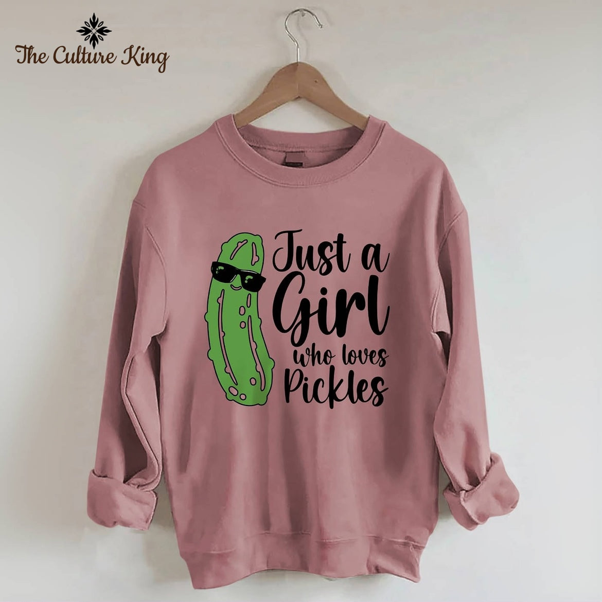 Just a Girl Who Loves Pickles Sweatshirt