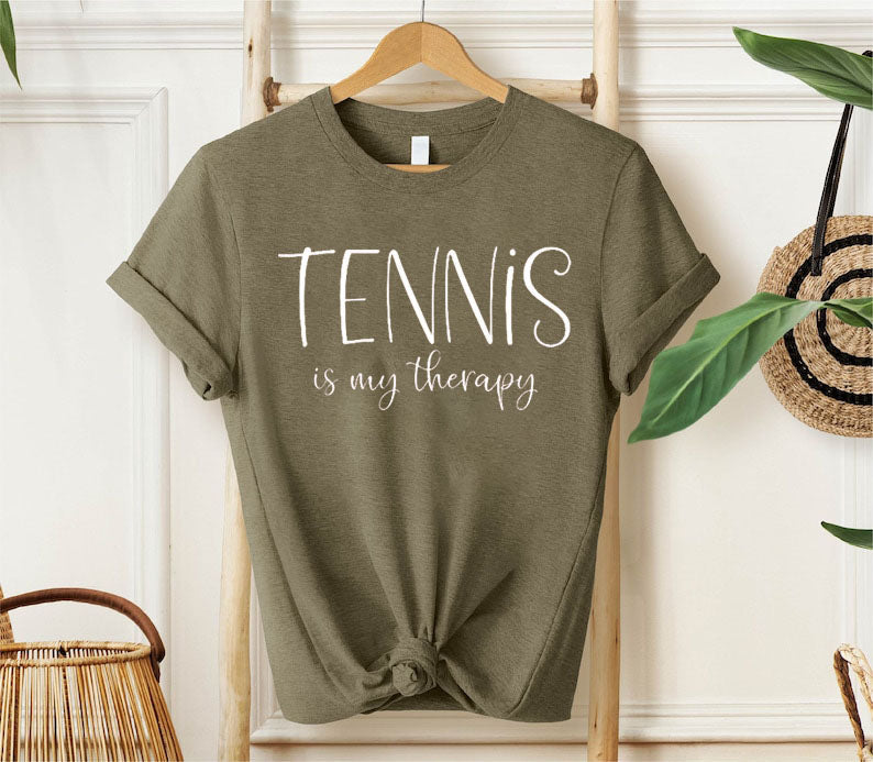 Tennis Is My Therapy T-Shirt