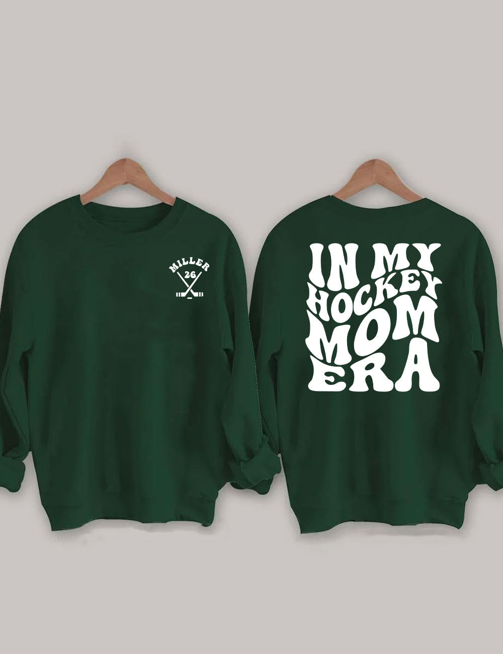 In My Hockey Mom Era Custom Sweatshirt