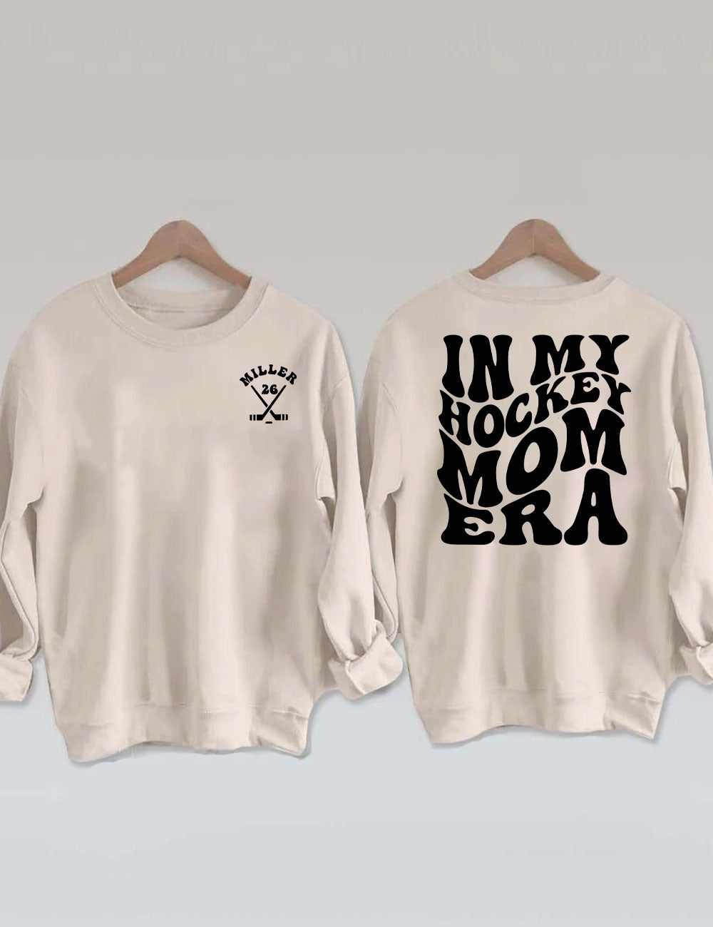 In My Hockey Mom Era Custom Sweatshirt