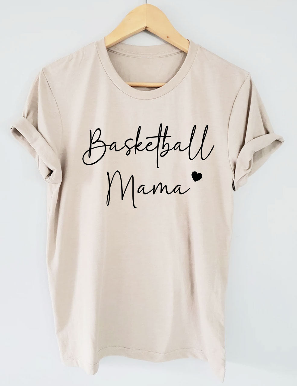Custom Name Basketball Mom T-shirt