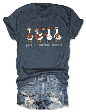 Funny Football Goose T-shirt