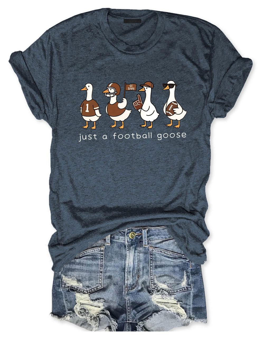 Funny Football Goose T-shirt