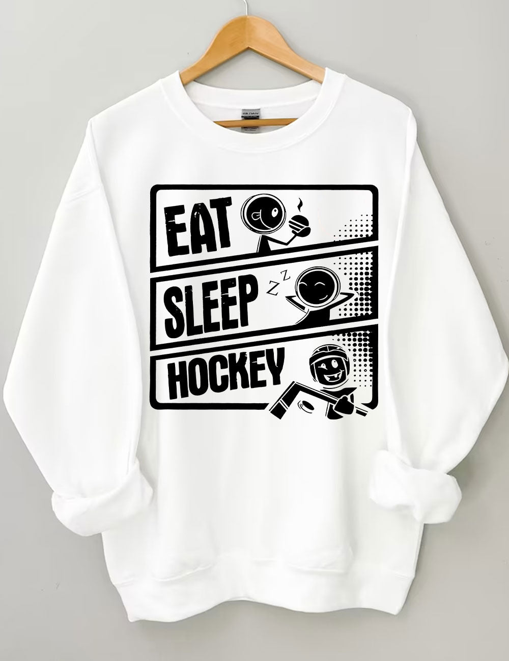 Eat Sleep Hockey Sweatshirt