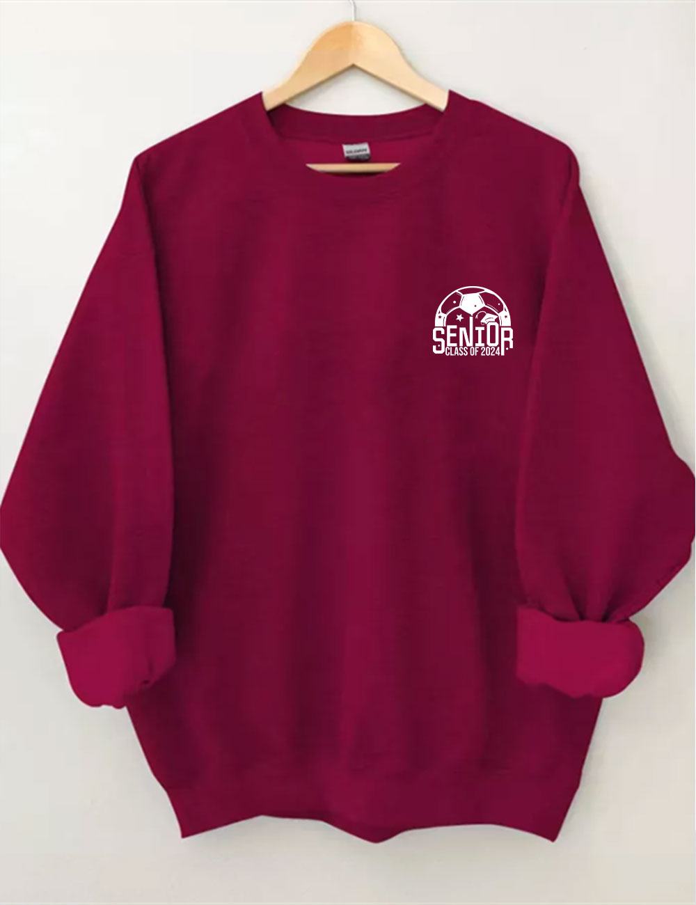 2024 Senior Soccer Custom Number Sweatshirt