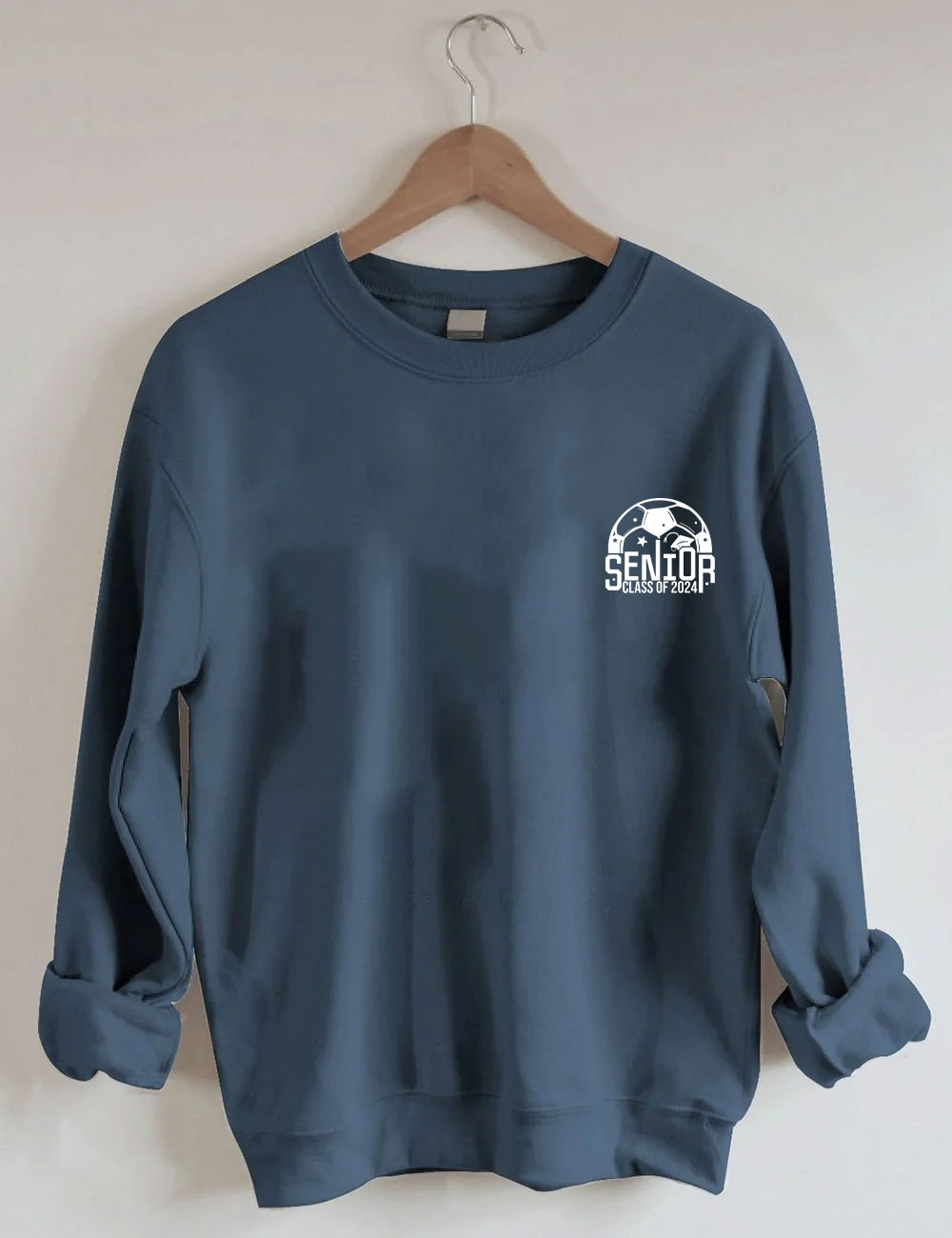 2024 Senior Soccer Custom Number Sweatshirt