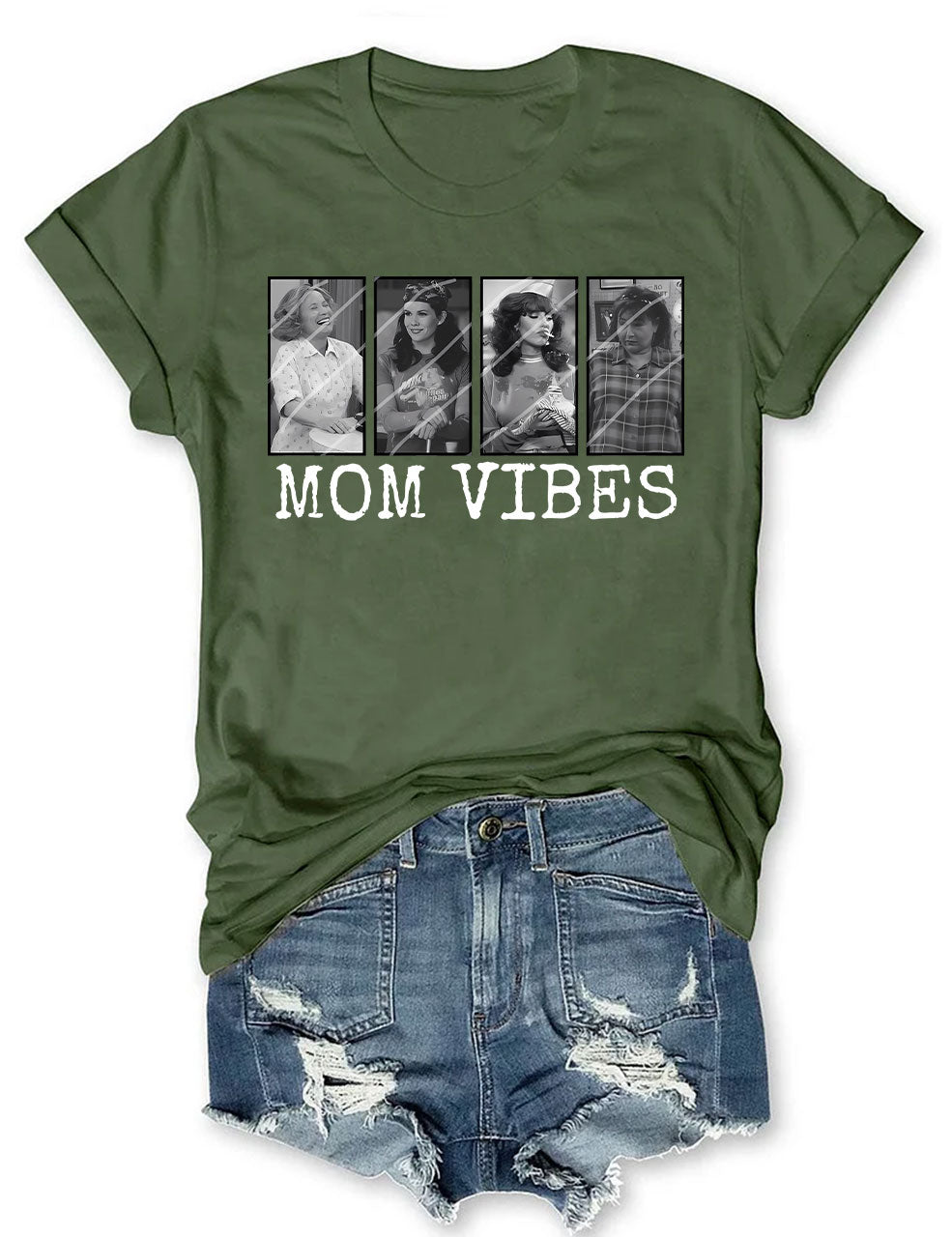 Retro 90's Mom Vibes T-shirt