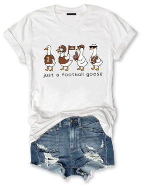 Funny Football Goose T-shirt