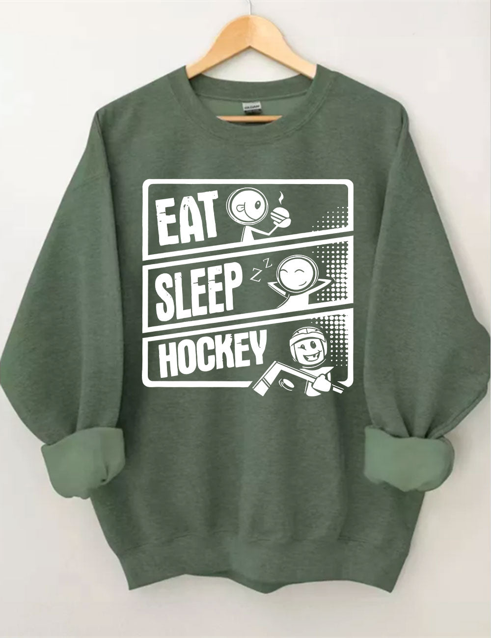 Eat Sleep Hockey Sweatshirt