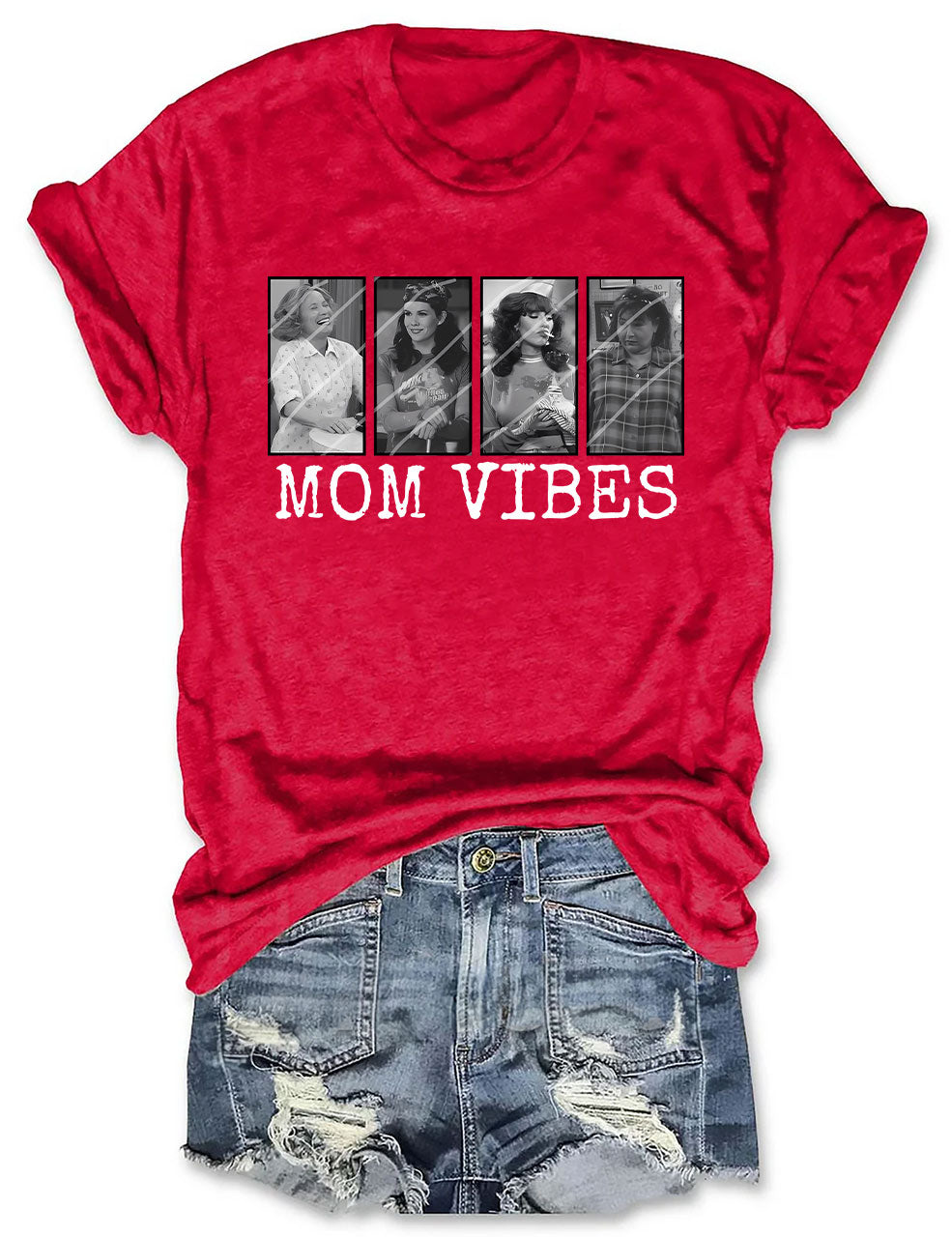 Retro 90's Mom Vibes T-shirt