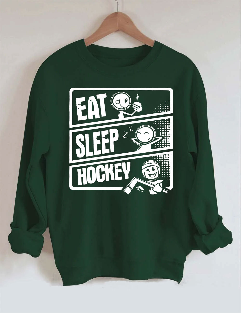 Eat Sleep Hockey Sweatshirt