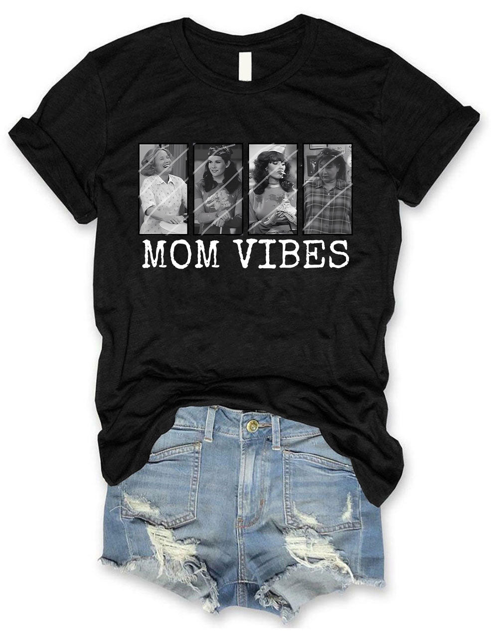 Retro 90's Mom Vibes T-shirt
