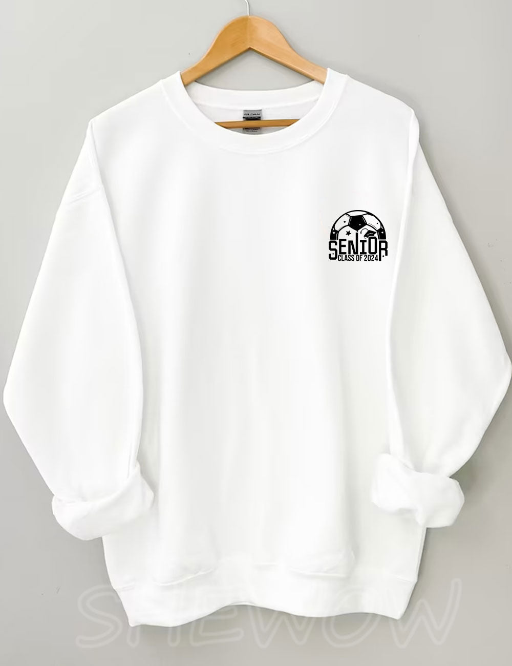 2024 Senior Soccer Custom Number Sweatshirt