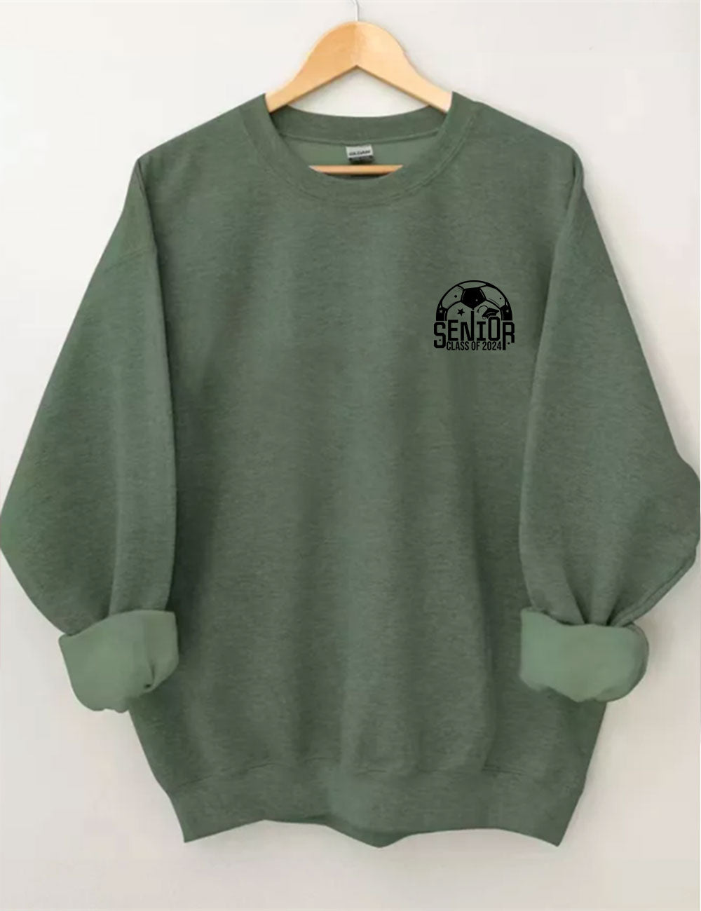 2024 Senior Soccer Custom Number Sweatshirt