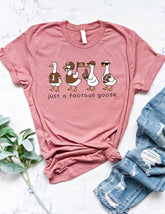 Funny Football Goose T-shirt