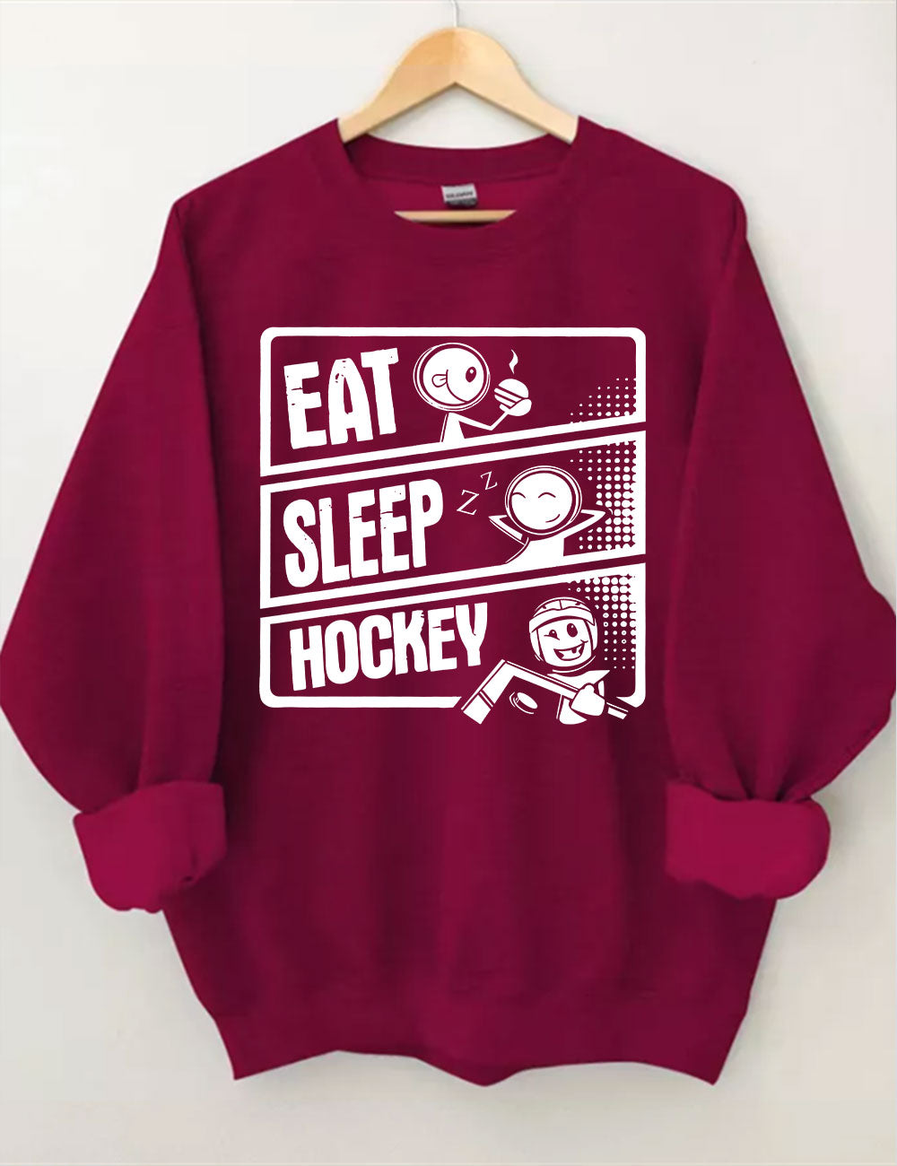 Eat Sleep Hockey Sweatshirt