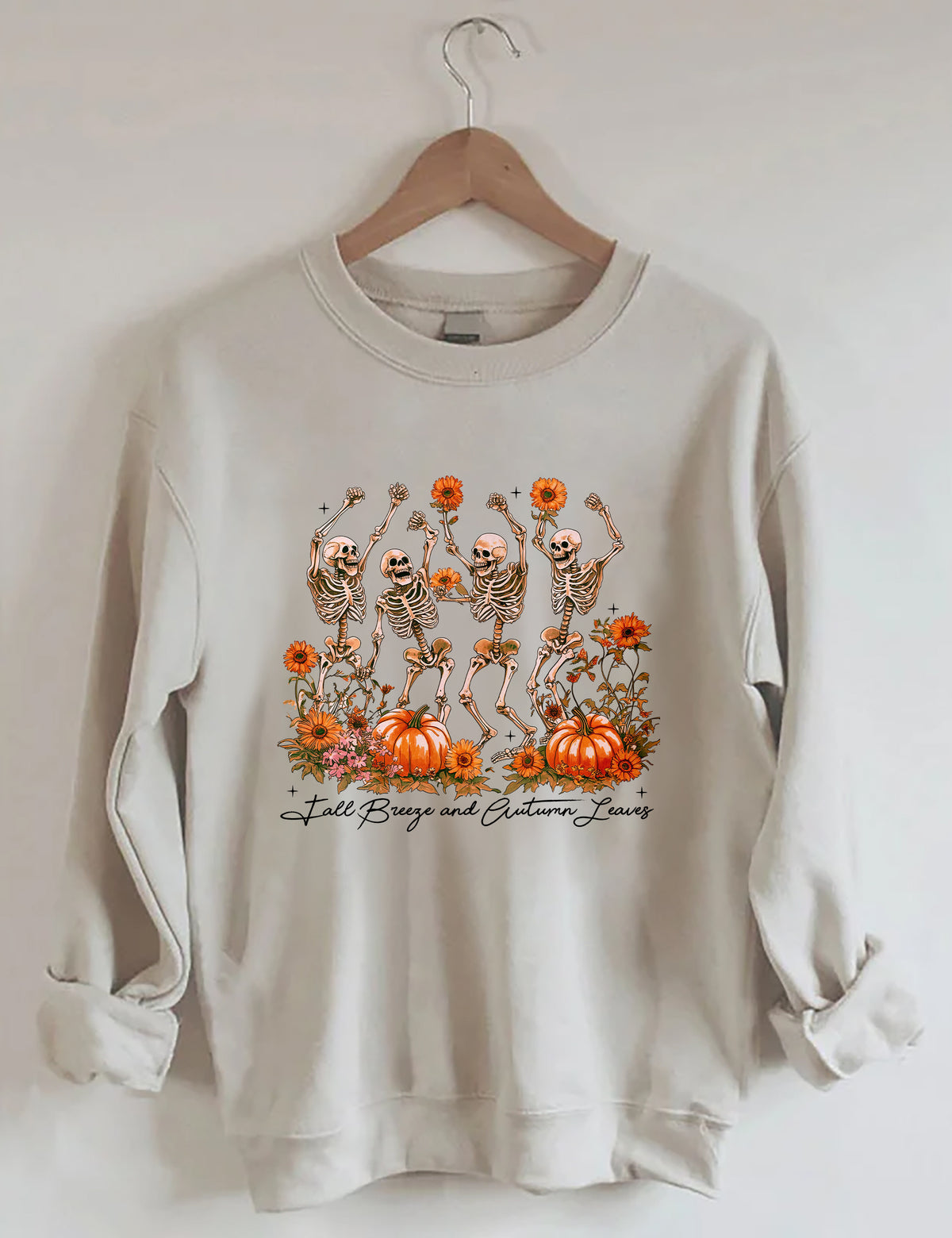 Fall Breeze and Autumn Leaves Sweatshirt
