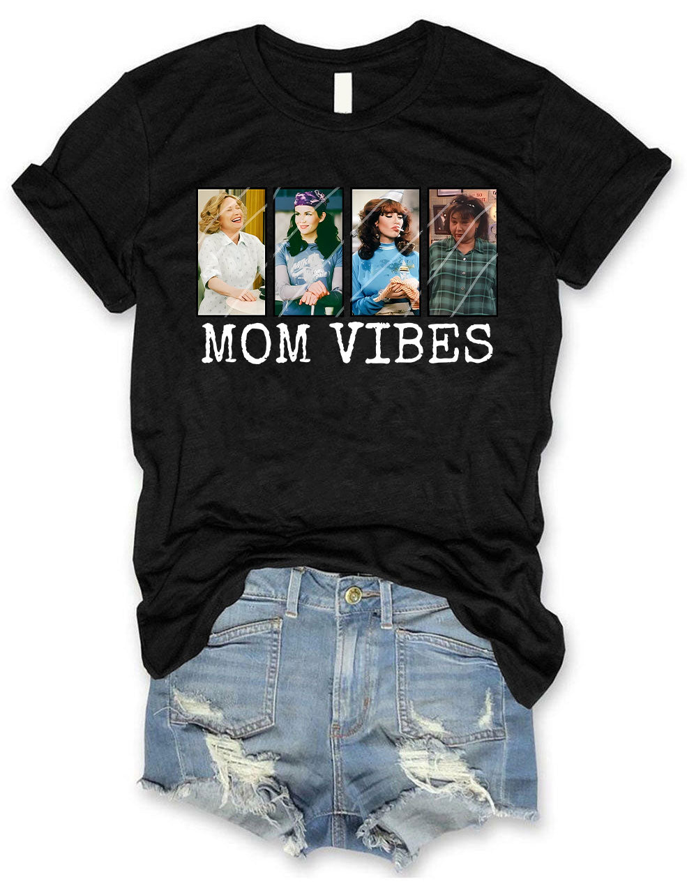Retro 90's Mom Vibes T-shirt