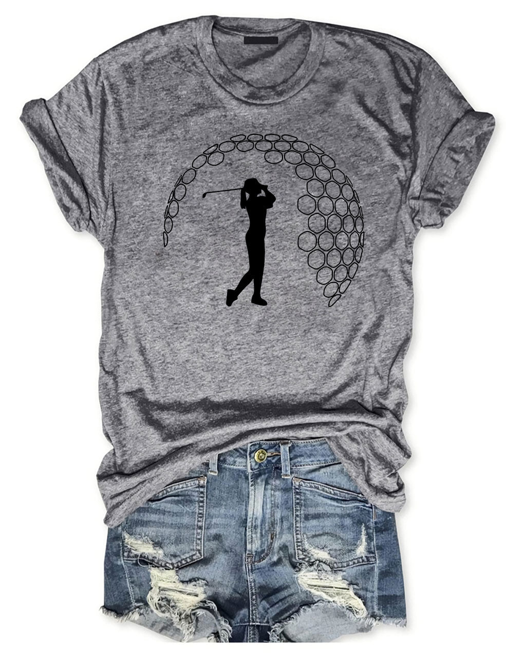 Female Golfer T-shirt