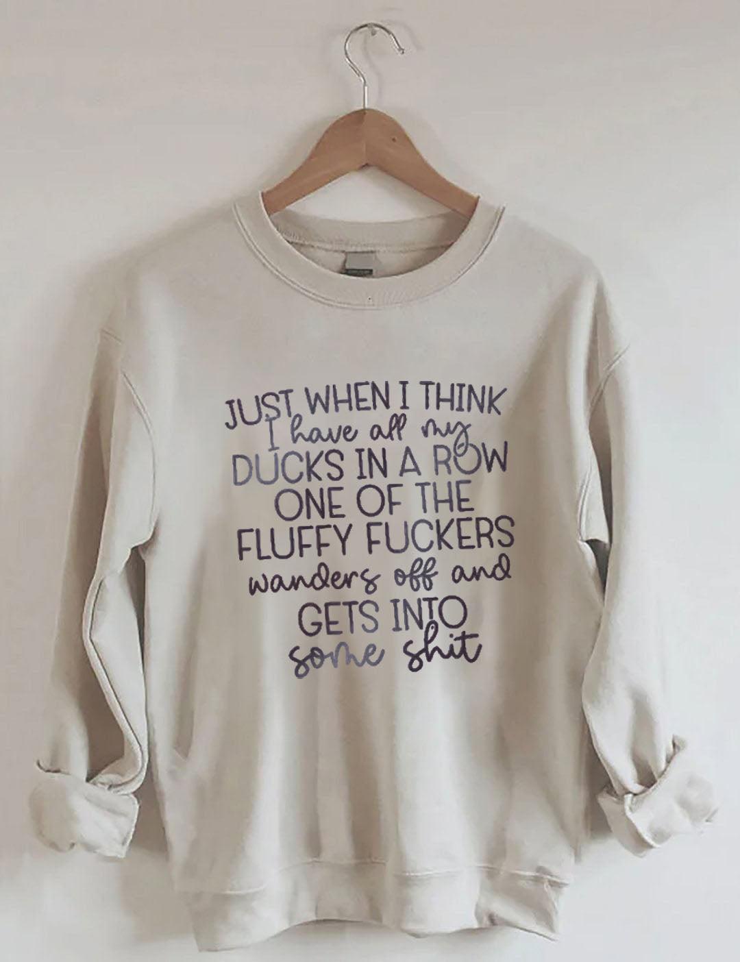 Ducks In A Row Sweatshirt