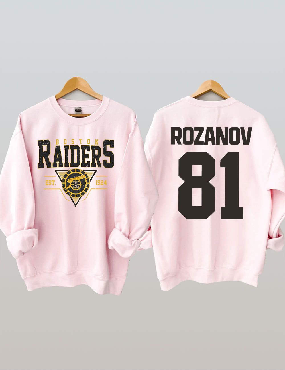 Ilya Rozanov #81-Boston Raiders Funny Sweatshirt