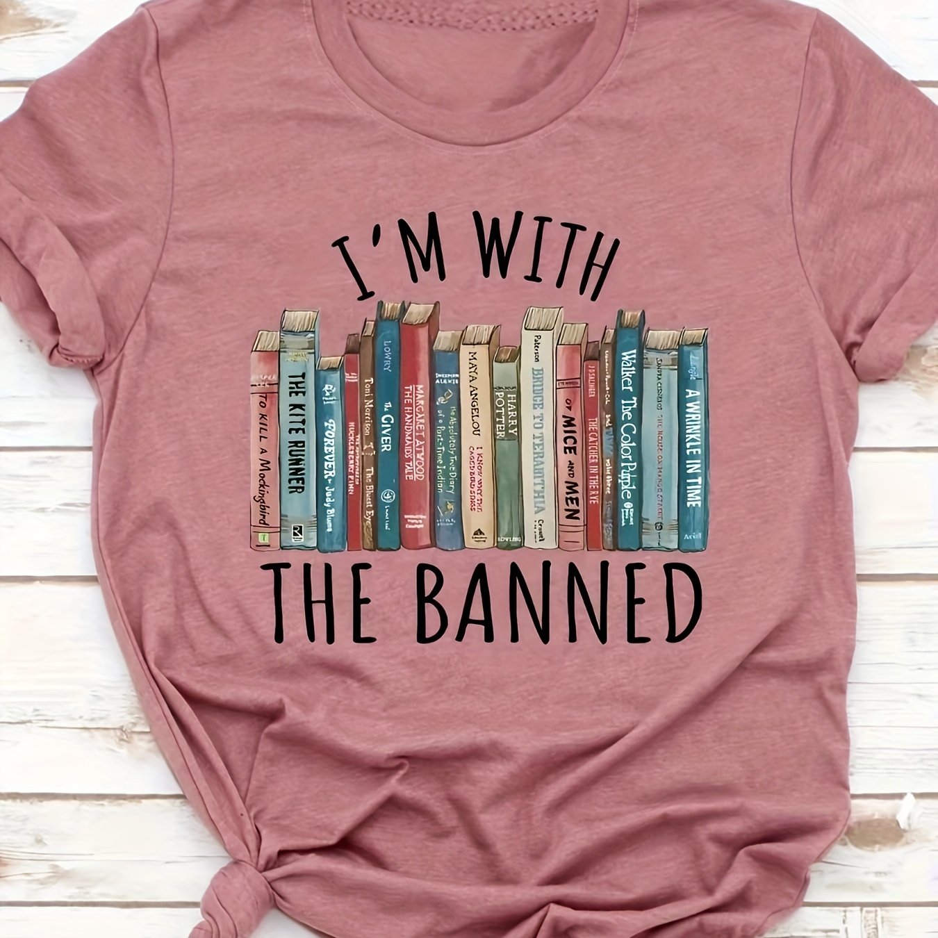 I'm With The Banned Book T-shirt