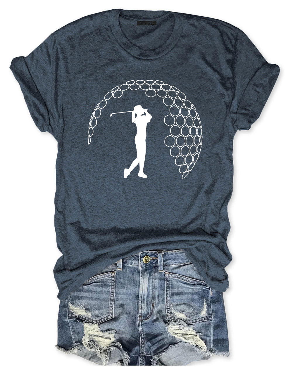 Female Golfer T-shirt