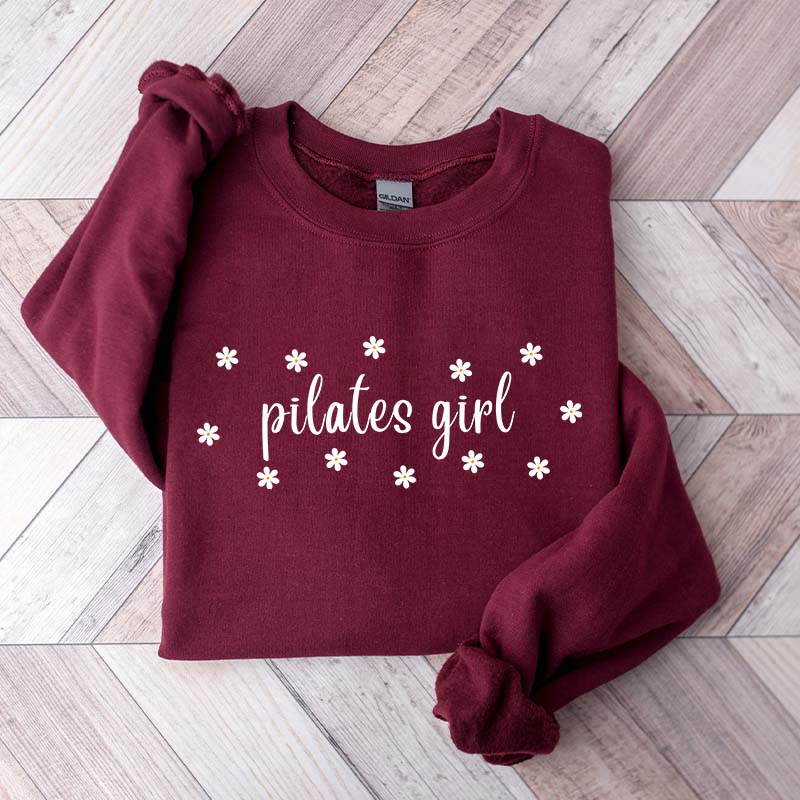 Comfort Colors Pilates Girl Dasiy Sweatshirt