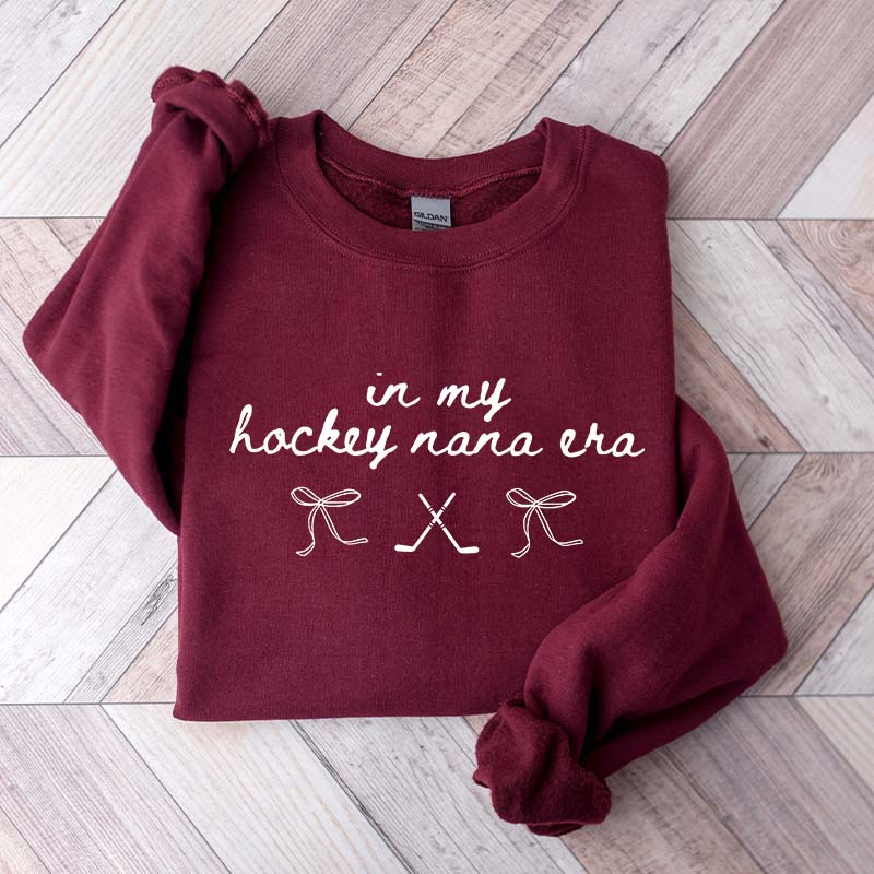 In My Hockey Nana Era Sweatshirt